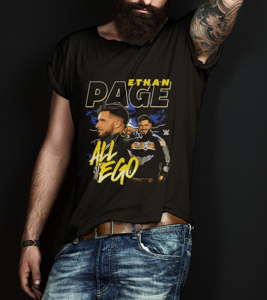 Ethan Page WWE All Ego BZ T-Shirt