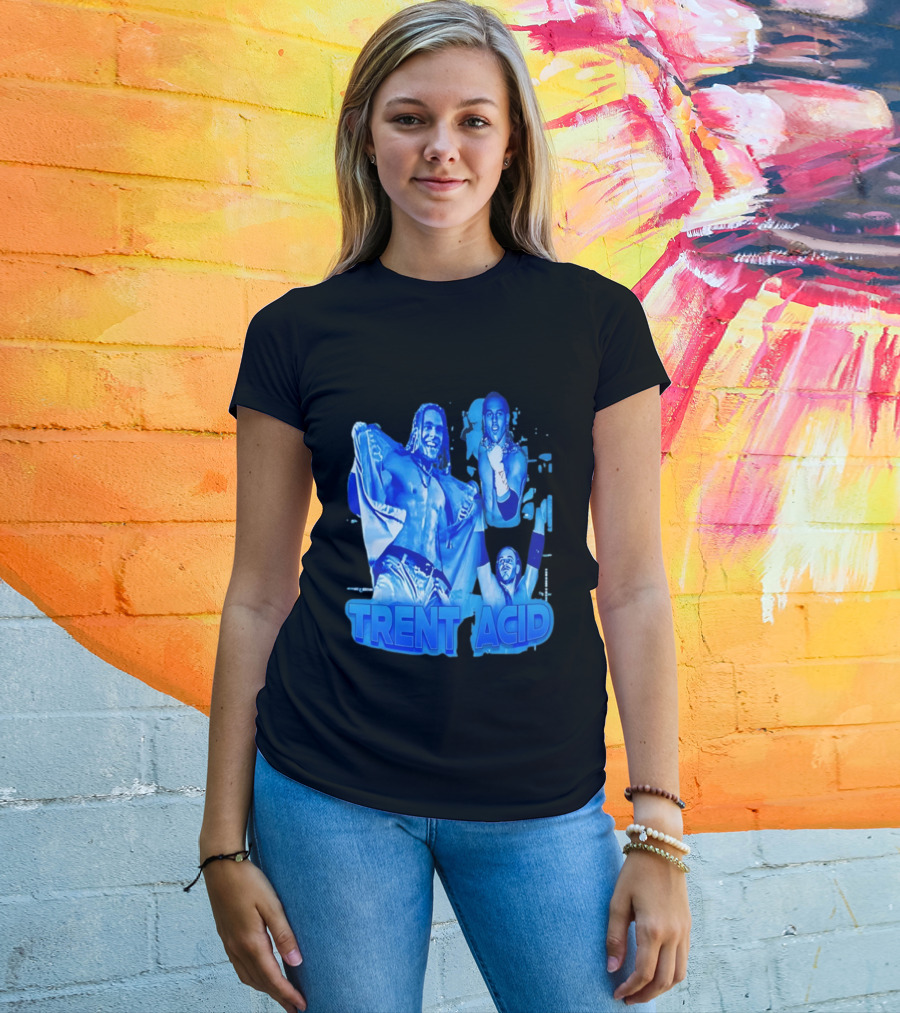 Trent Acid Wrestling Legend Blue Collage без буквы T-Shirt