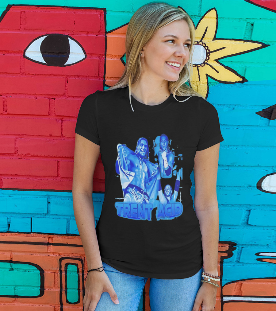 Trent Acid Wrestling Legend Blue Collage без буквы T-Shirt