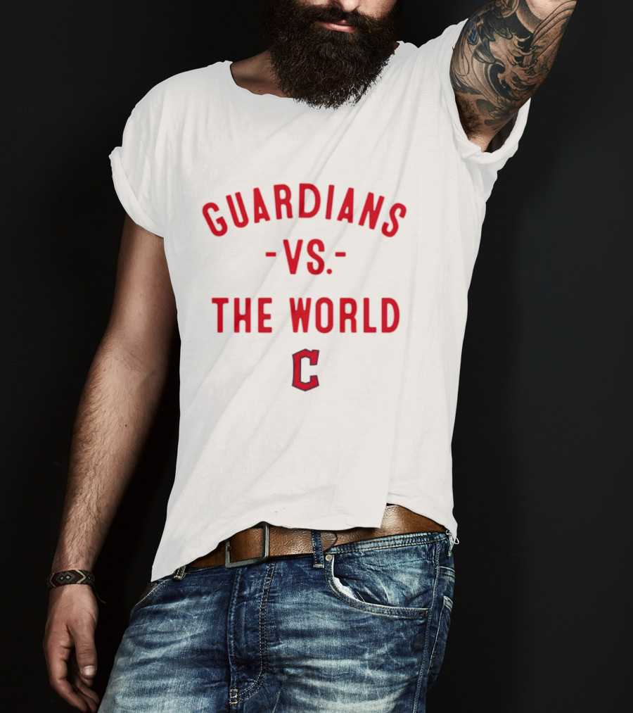 Cleveland Guardians Vs The World 2026 MLB Season C T-Shirt