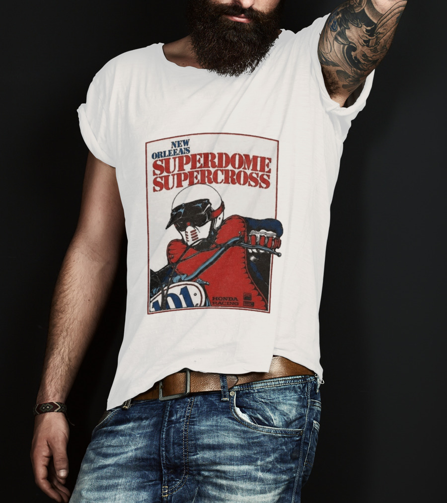 New Orleans Superdome Supercross Honda Racing 101 T-Shirt
