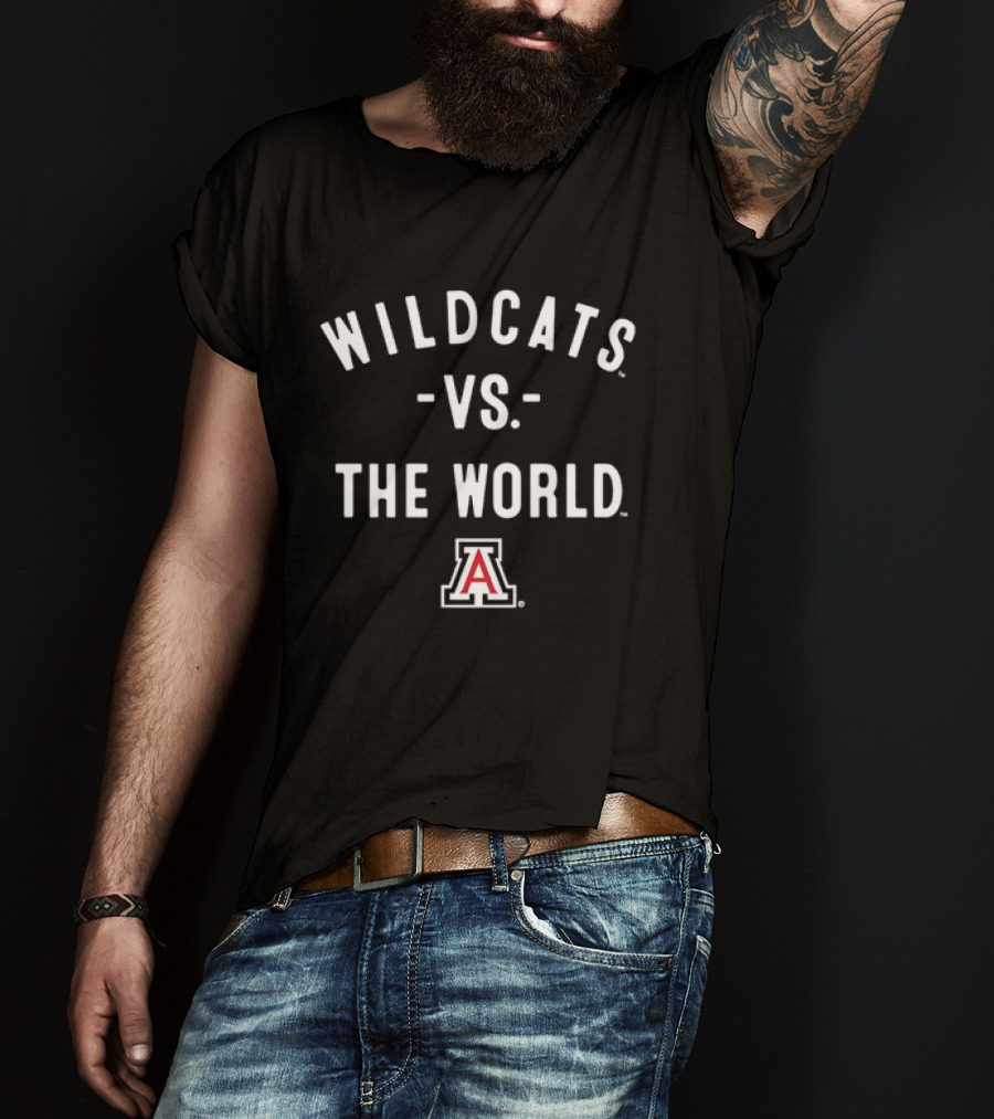 Arizona Wildcats Vs The World NCAA 2026 Season T-Shirt