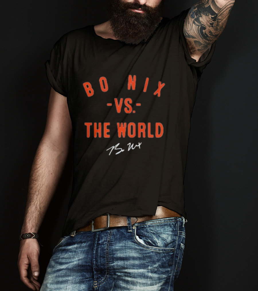 Bo Nix Vs The World NFLPA Competition Challenge T-Shirt