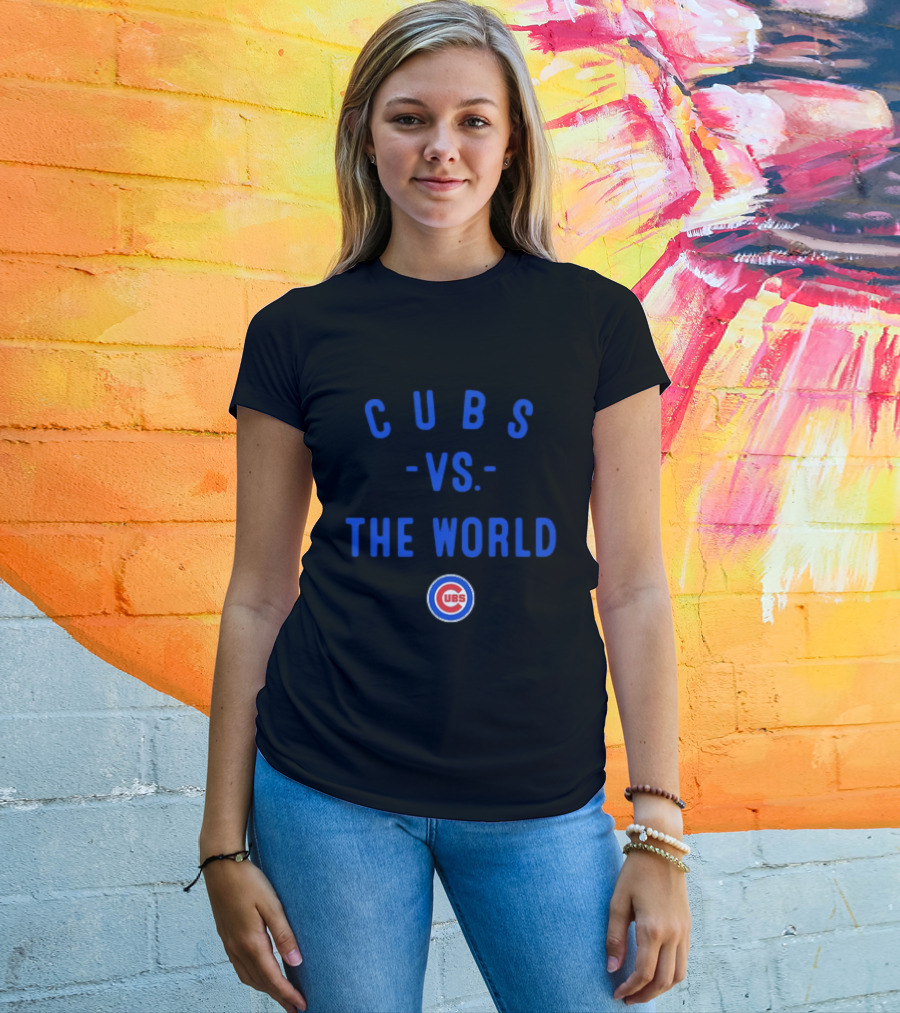 Cubs Vs The World Chicago Season 2026 MLB T-Shirt