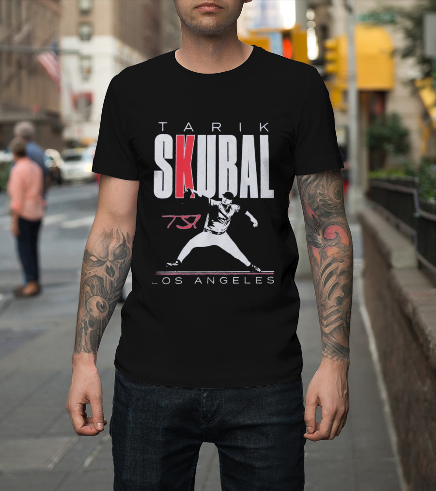 Tarik Skubal Los Angeles Dodgers Pitcher Graphic 27 T-Shirt