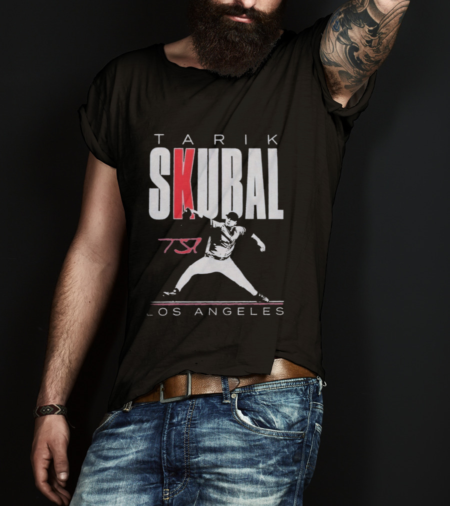 Tarik Skubal Los Angeles Dodgers Pitcher Graphic 27 T-Shirt