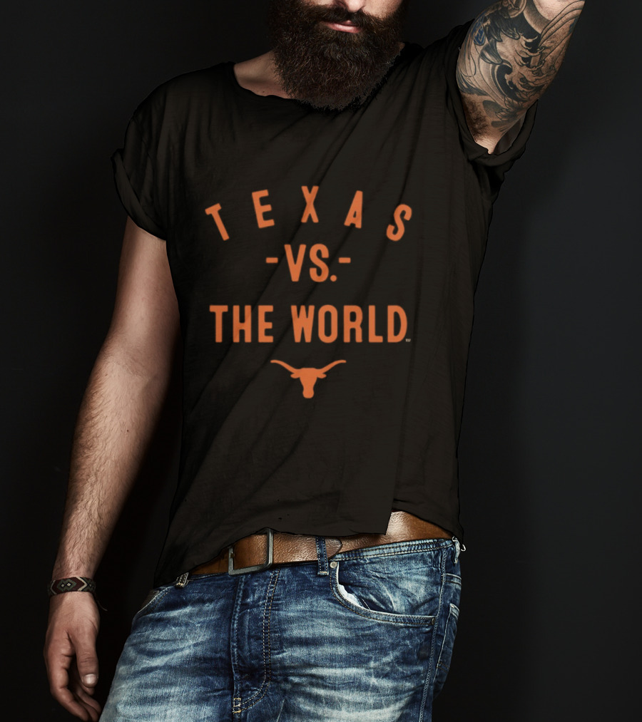 Texas Longhorns VS The World 2026 Season NCAA T-Shirt