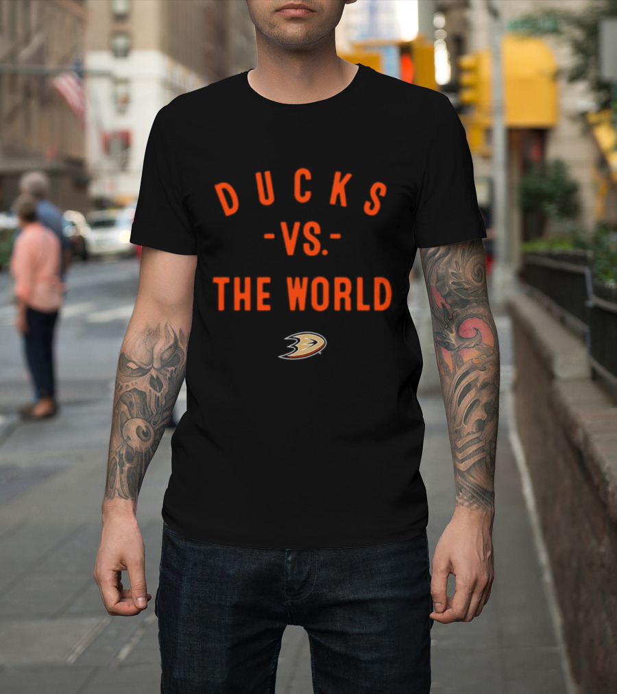 Ducks Vs The World Anaheim NHL 2026 T-Shirt