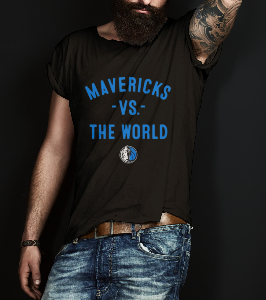 Mavericks Vs The World NBA 2026 Dallas Nowbes T-Shirt