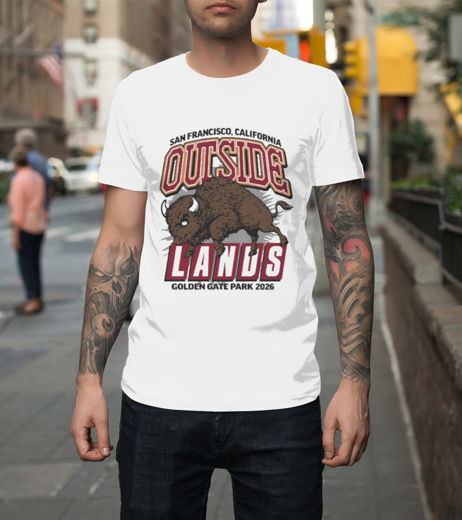 Outside Lands Golden Gate Park 2026 San Francisco CA Event T-Shirt