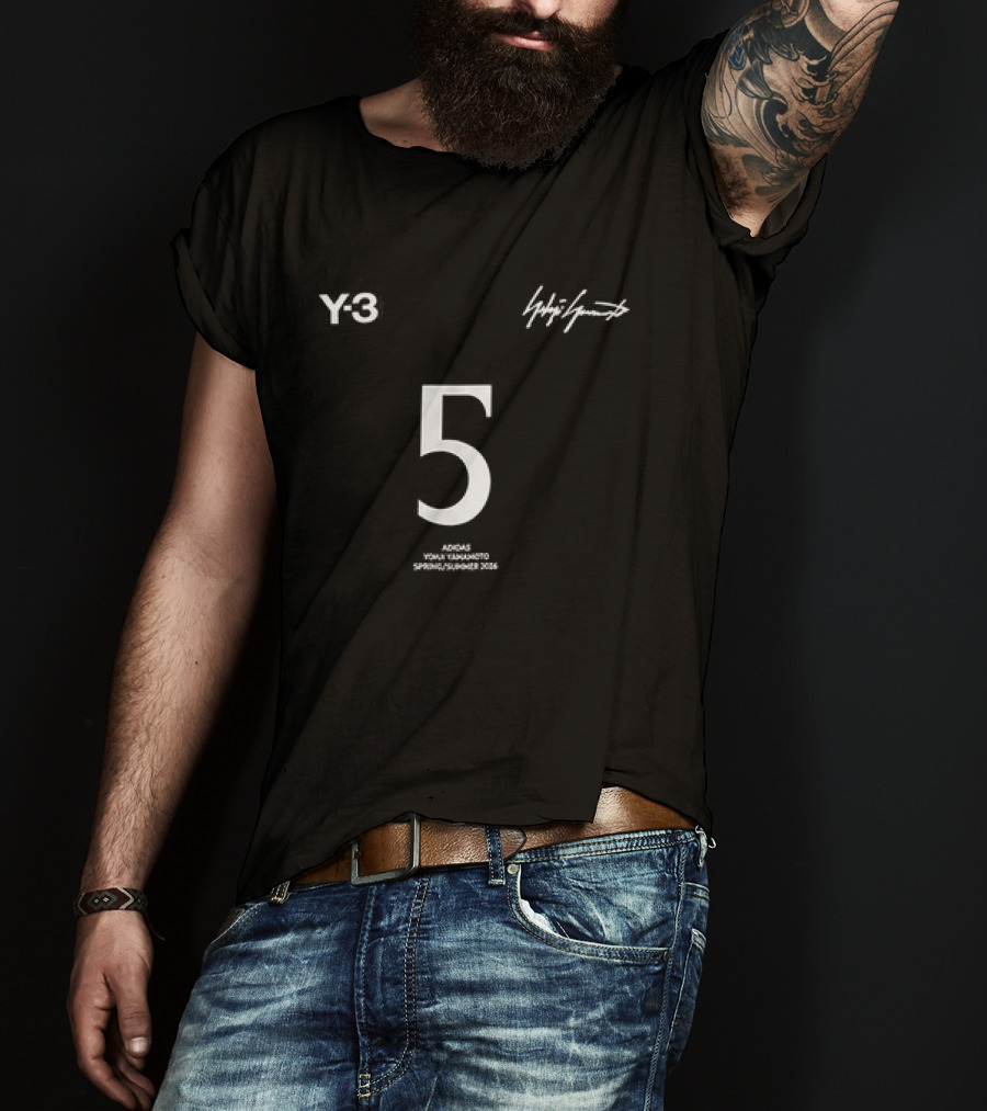 Y 3 Yohji Yamamoto 5 Collection Trendingnowe T-Shirt