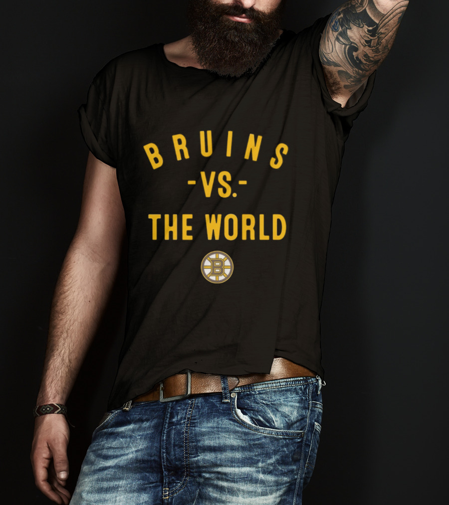 Boston Bruins VS The World NHL 2026 Nowbes T-Shirt