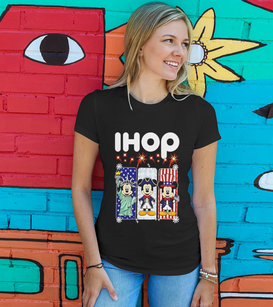 IHOP Mickey Mouse America 250th Anniversary Celebration T-Shirt