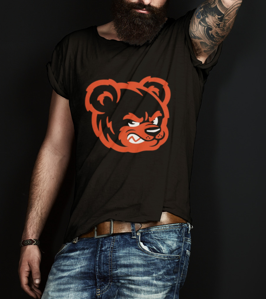 Monterrey Osos Fierce Bear Head T-Shirt
