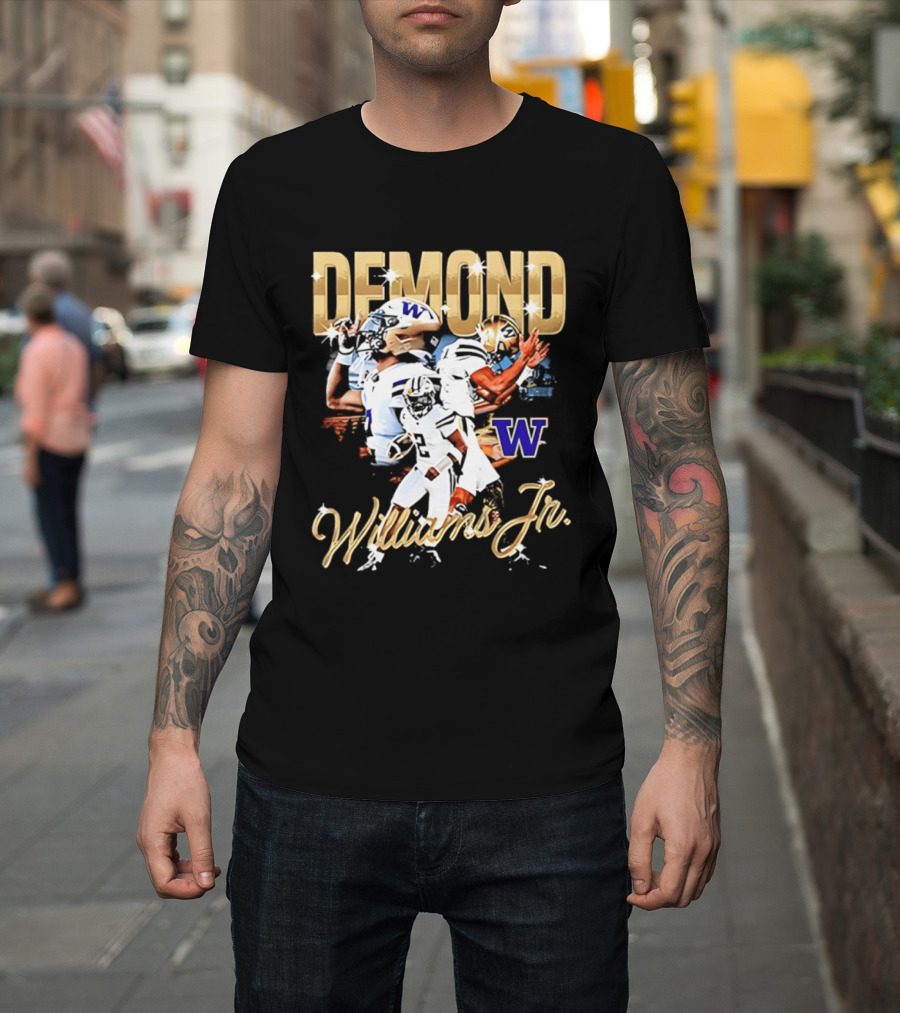 Demond Williams Jr. Washington Huskies Football 2026 Big Ten Media Days T-Shirt