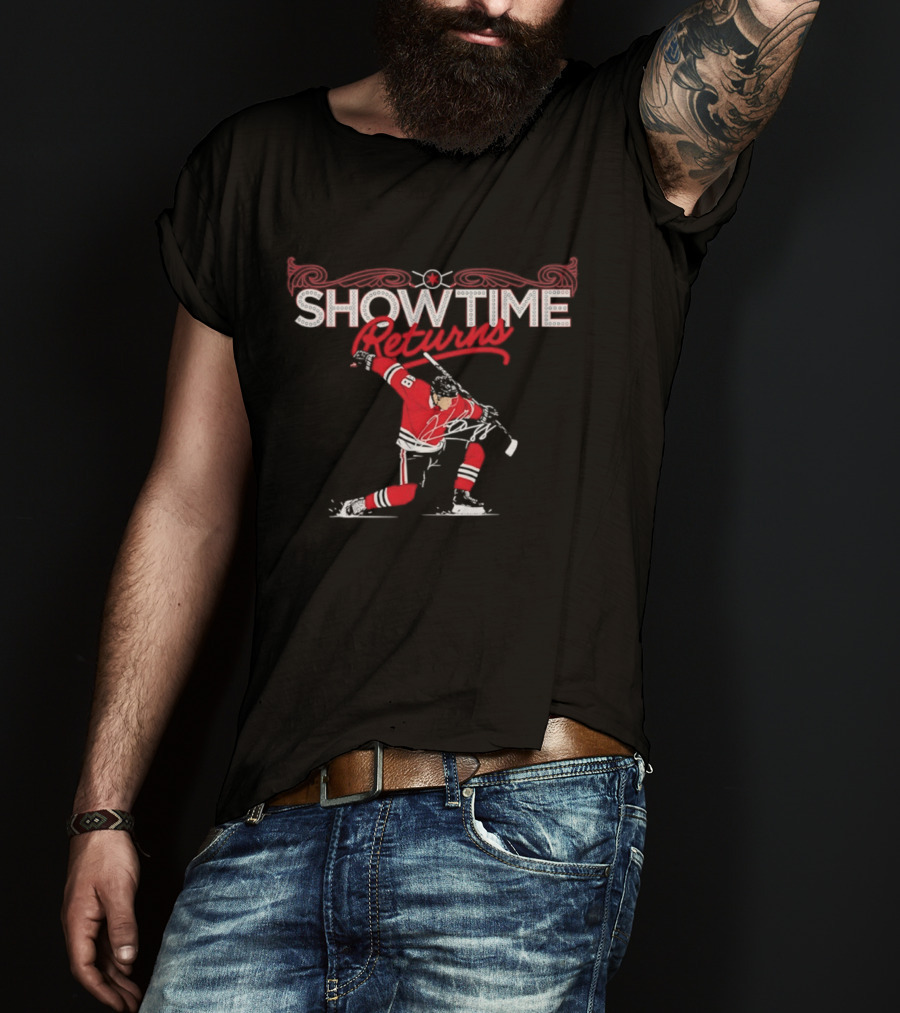 Patrick Kane Showtime Returns Chicago Hockey T-Shirt