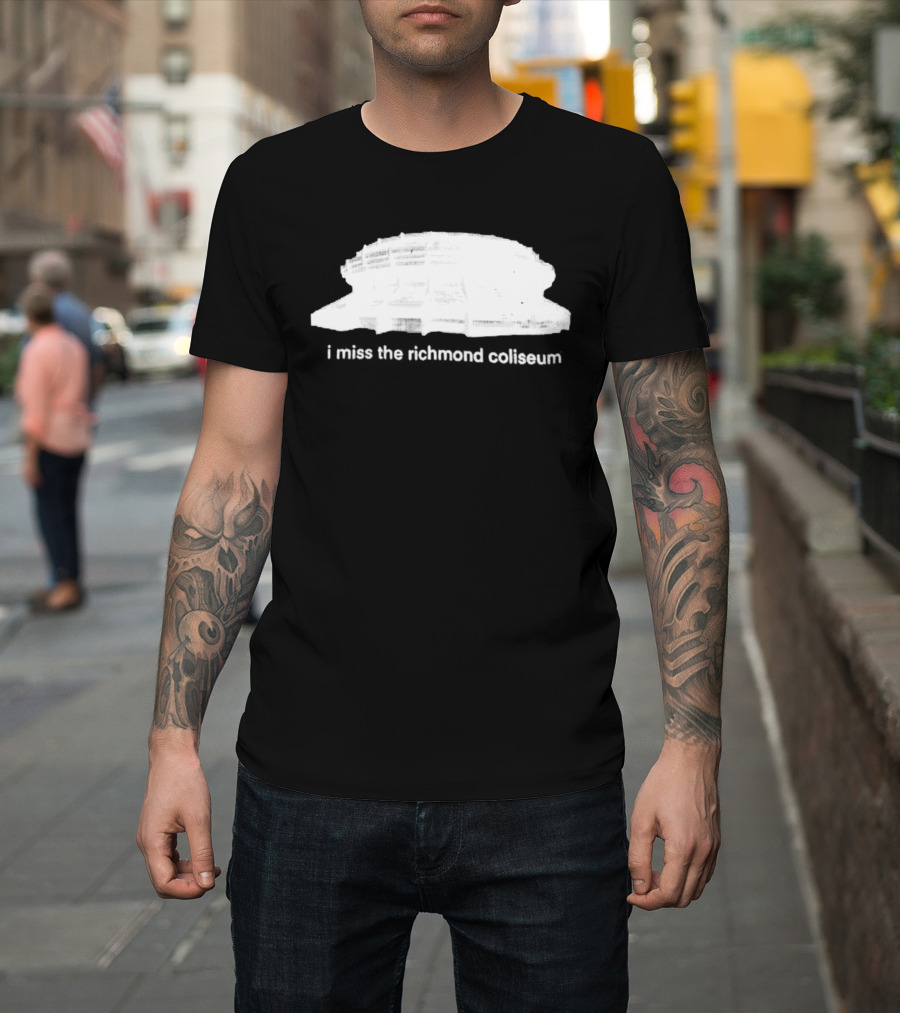 Richmond Coliseum Virginia History Nostalgia T-Shirt