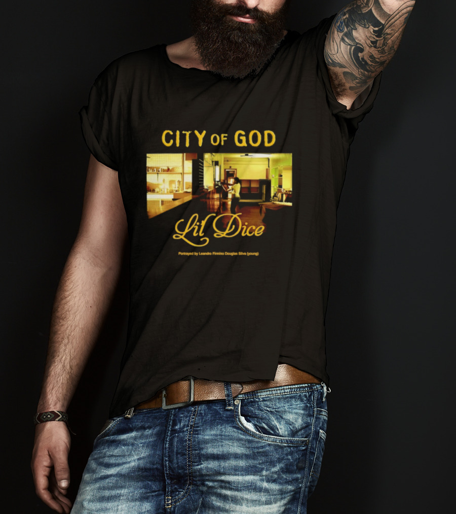 City Of God Lil Dice Leandro Firmino Douglas Silva T-Shirt