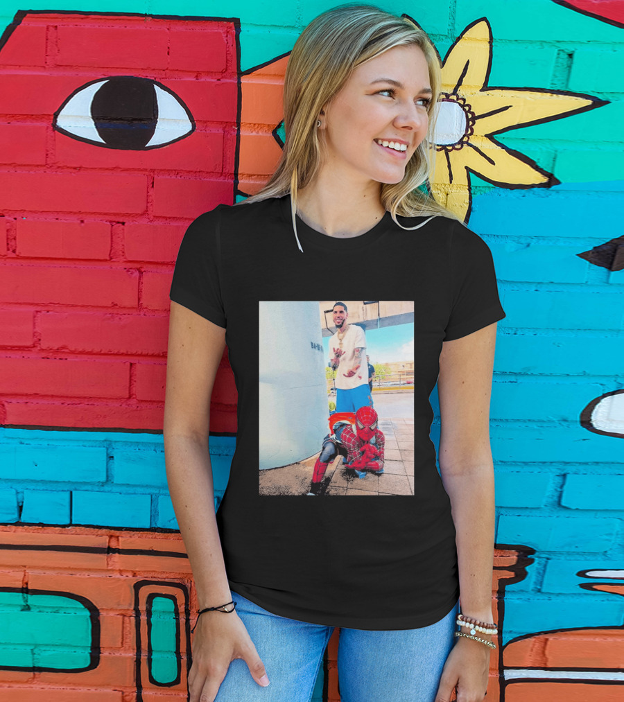 BA MO LaMelo Ball Spider Man T-Shirt