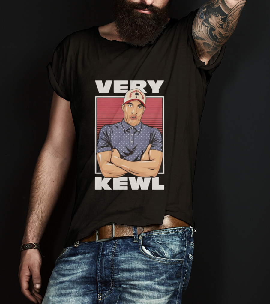 Very Kewl PE Guy Palm Tree Hat T-Shirt