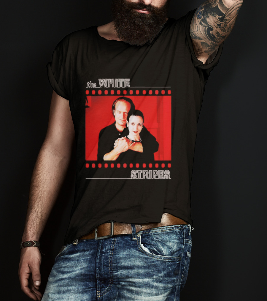 The White Stripes Black Math Kelsey Grammer Frasier Spoof T-Shirt