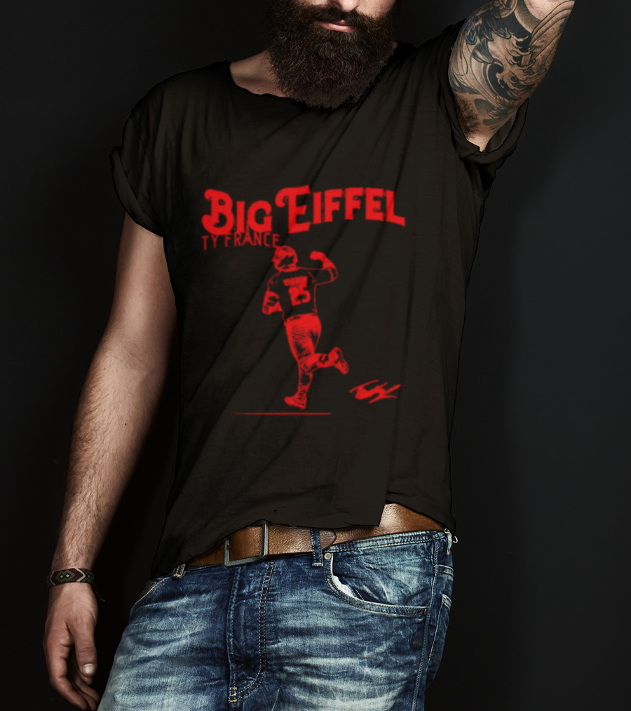 Big Eiffel Ty France San Diego Padres 2026 MLB T-Shirt