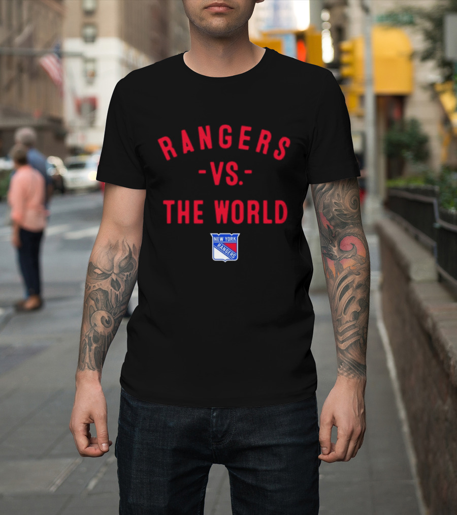 Rangers Vs The World New York NHL 2026 T-Shirt