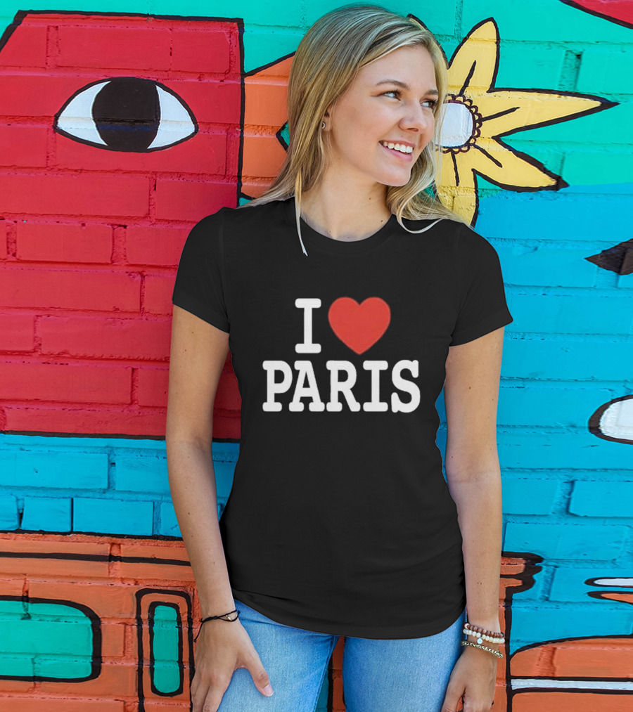 Stephon Castle I Love Paris Heart T-Shirt