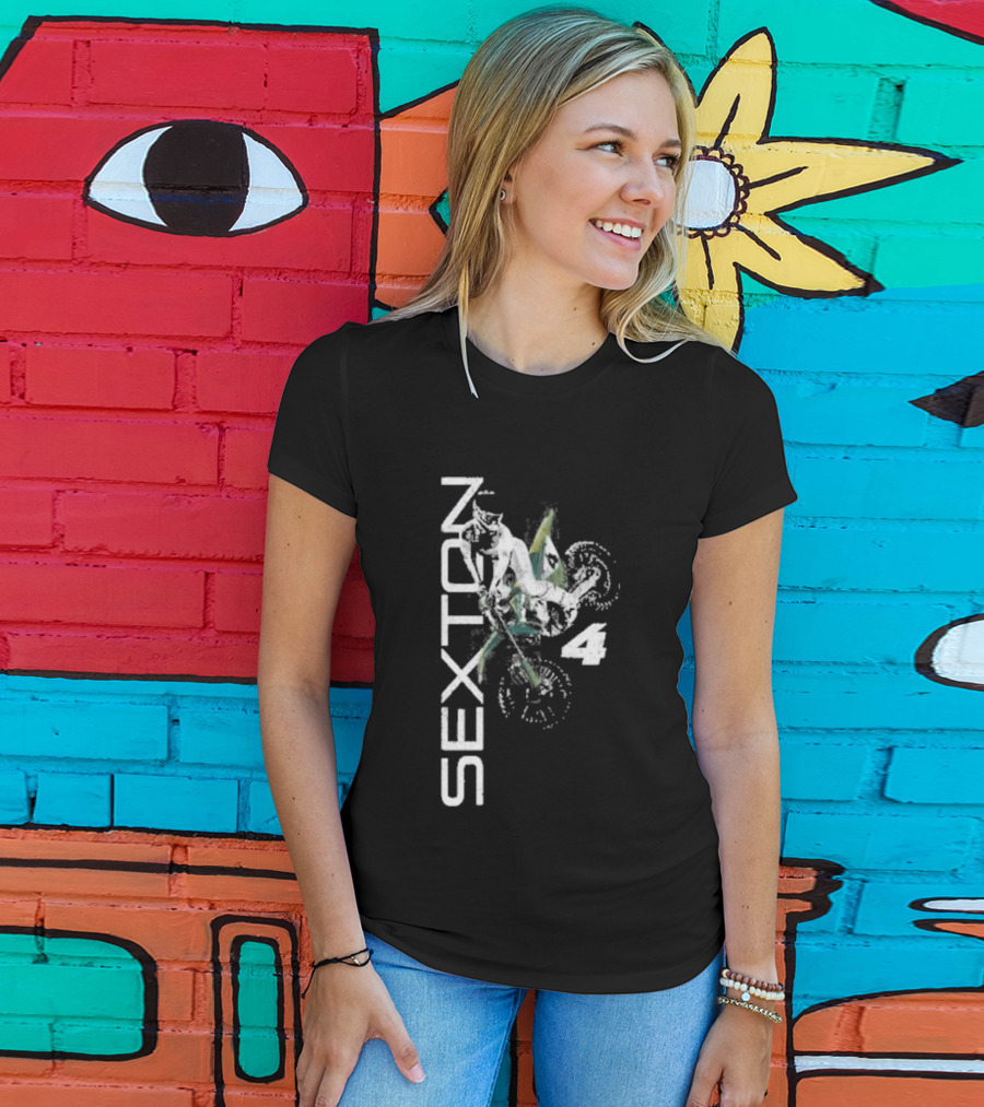 Kawasaki Chase Sexton Motocross Rider Racing T-Shirt