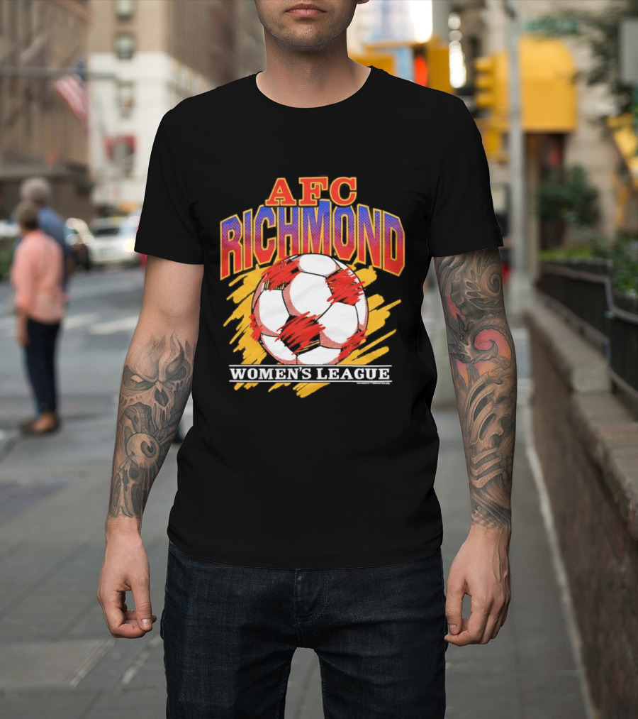Ted Lasso AFC Richmond Women's League Soccer Ball T-Shirt