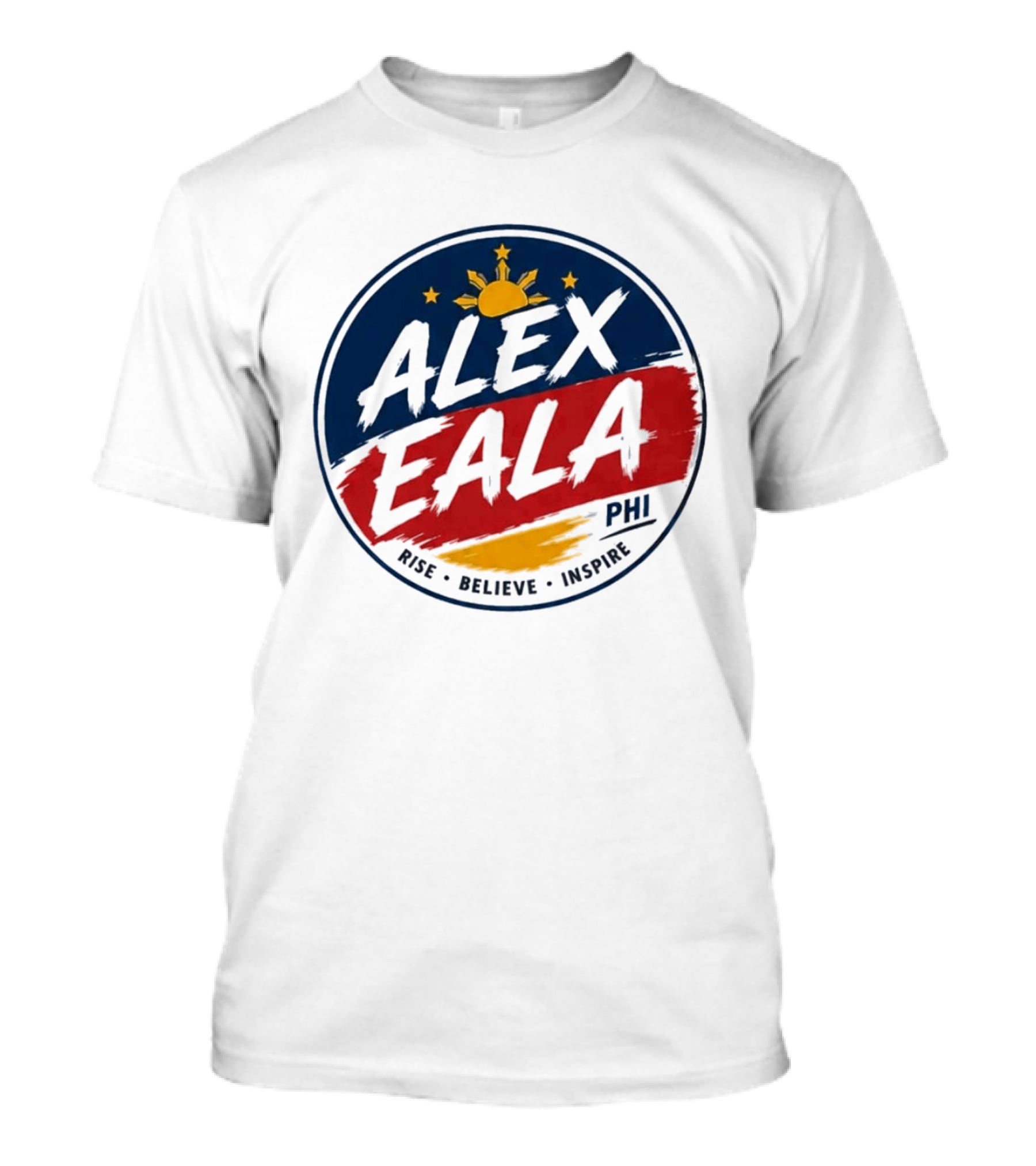 Alex Eala Rise Believe Inspire PHI Sun And Stars T-Shirt