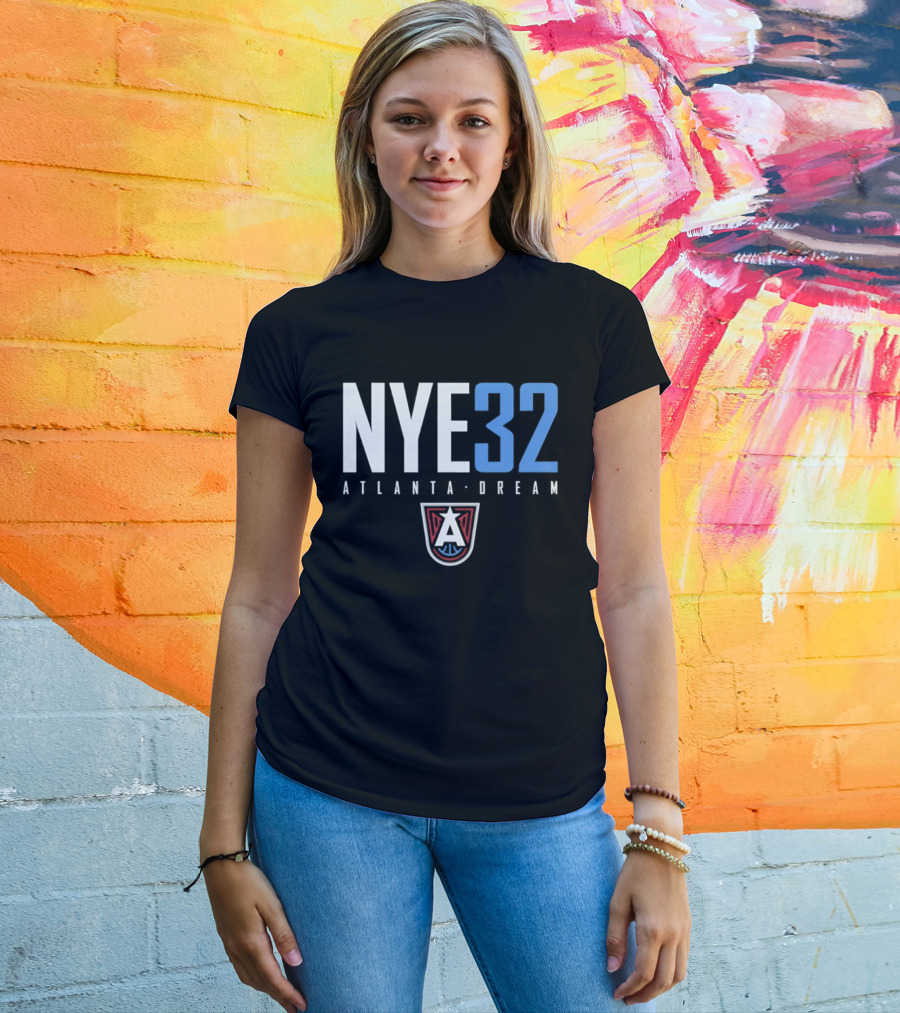 Aaliyah Nye 32 Atlanta Dream WNBA 2026 T-Shirt