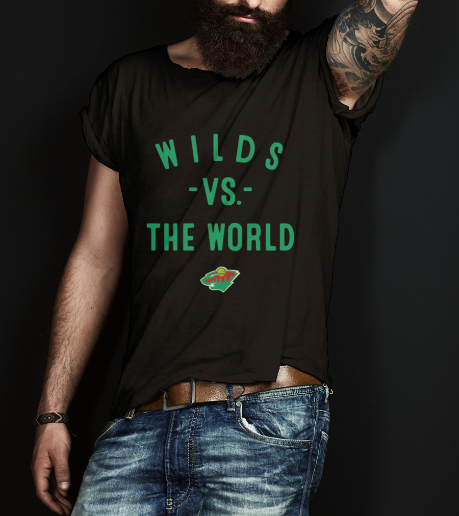 Wilds Vs The World Minnesota Wild NHL 2026 T-Shirt
