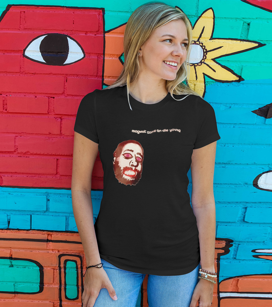 Mogwai Come On Die Young Album Cover Art Face T-Shirt