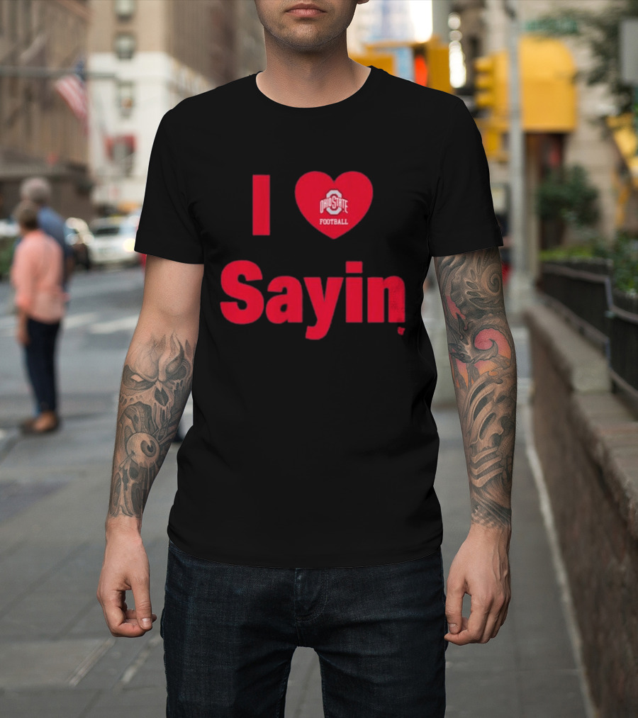 Ohio State Football I Heart Julian Sayin T-Shirt