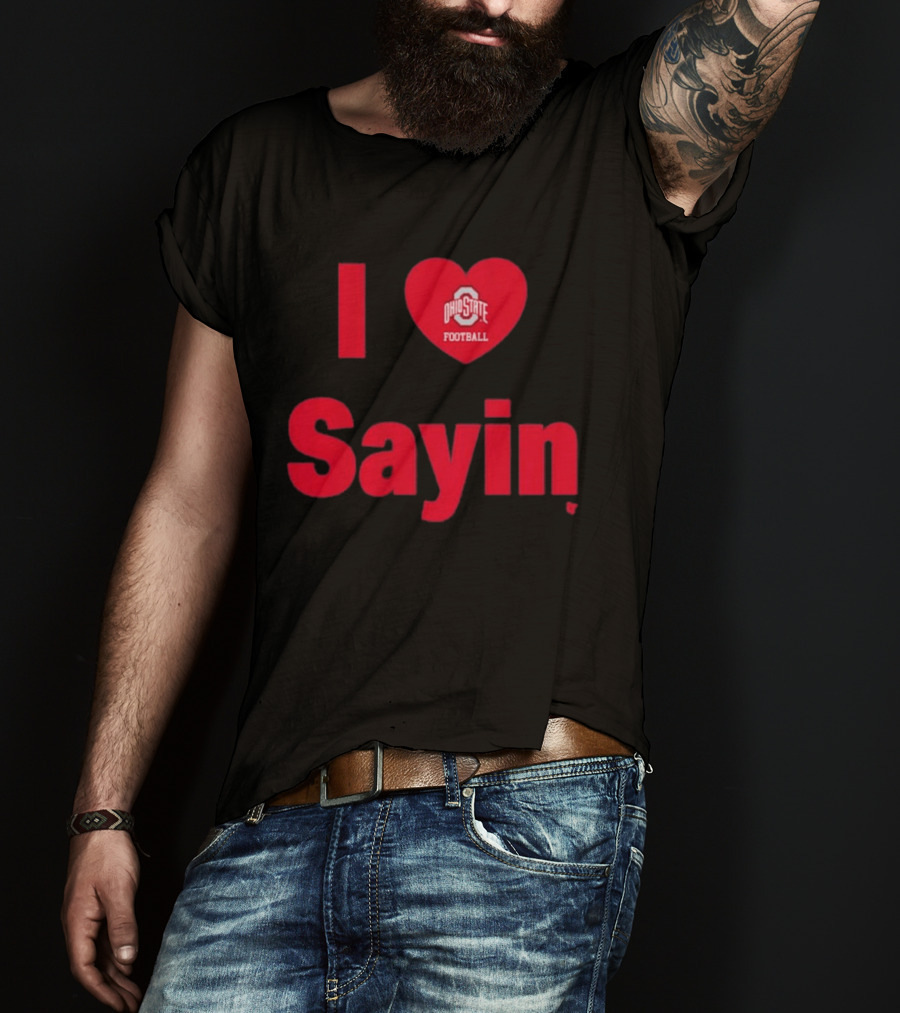 Ohio State Football I Heart Julian Sayin T-Shirt