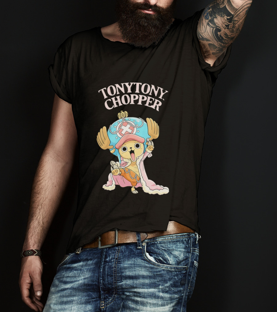 Tony Tony Chopper One Piece Anime Manga Character Fan T-Shirt