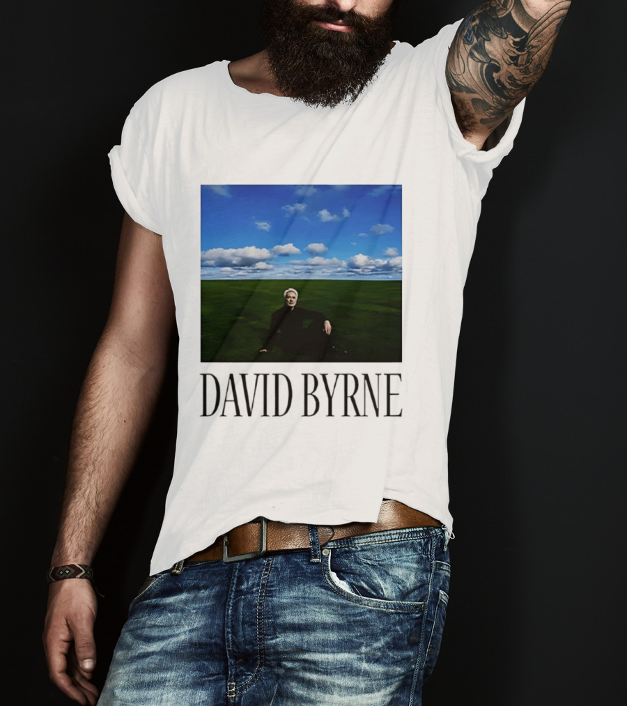 David Byrne Windows Wallpaper Meme T-Shirt