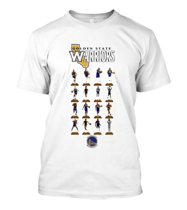 Golden State Warriors NBA Legends Moments T-Shirt