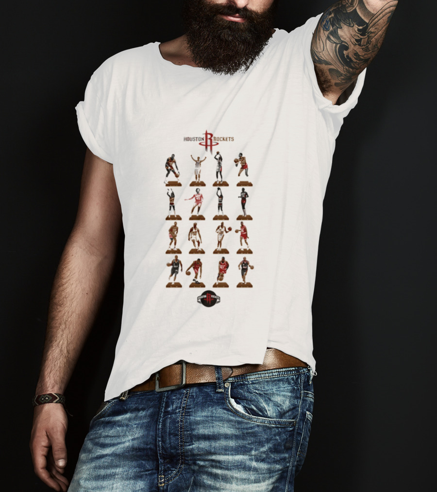 Houston Rockets Legends Hall Houston Rockets Basketball T-Shirt