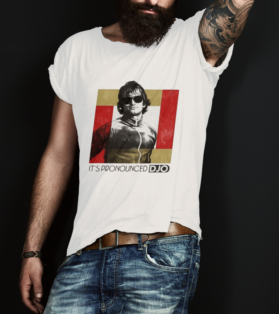 It's Pronounced Djo With Retro Style Sunglasses T-Shirt