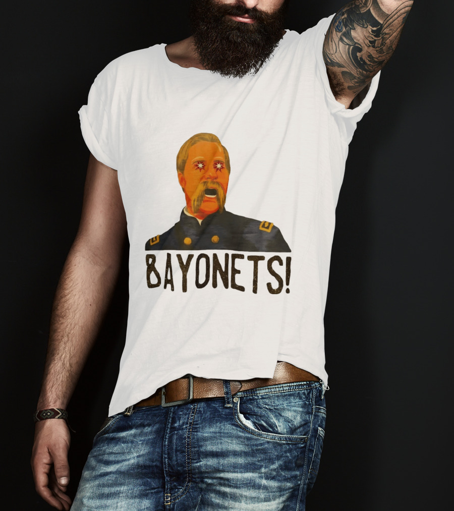 Bayonets Joshua Chamberlain Gettysburg Civil War T-Shirt