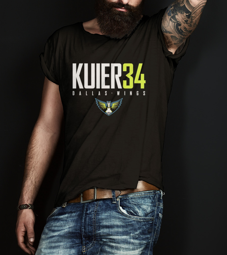 Kuier 34 Dallas Wings 2026 WNBA T-Shirt