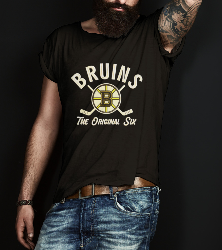 Bruins The Original Six NHL Hockey Team T-Shirt
