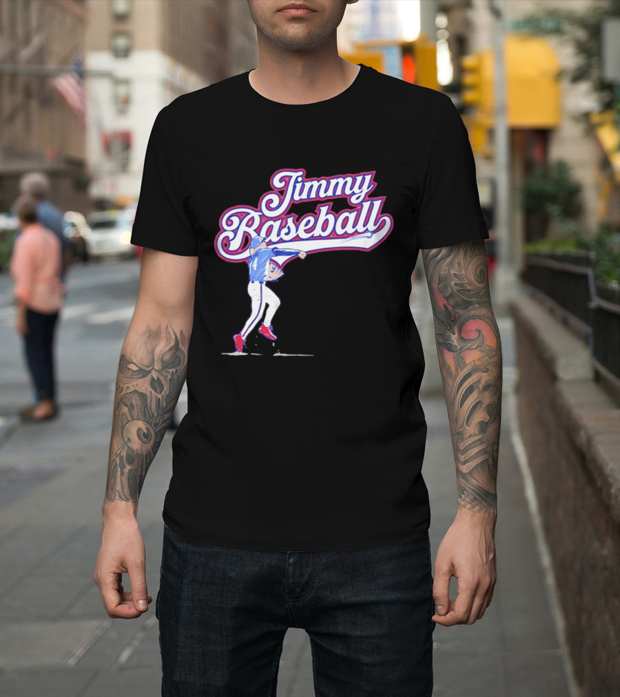Jimmy Baseball Atlanta Braves MLB Season 2026 Jim Jarvis T-Shirt