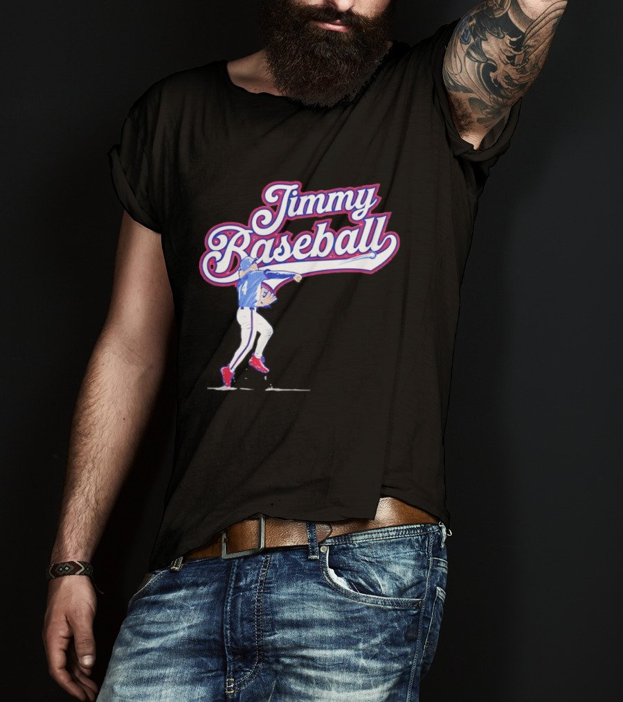 Jimmy Baseball Atlanta Braves MLB Season 2026 Jim Jarvis T-Shirt