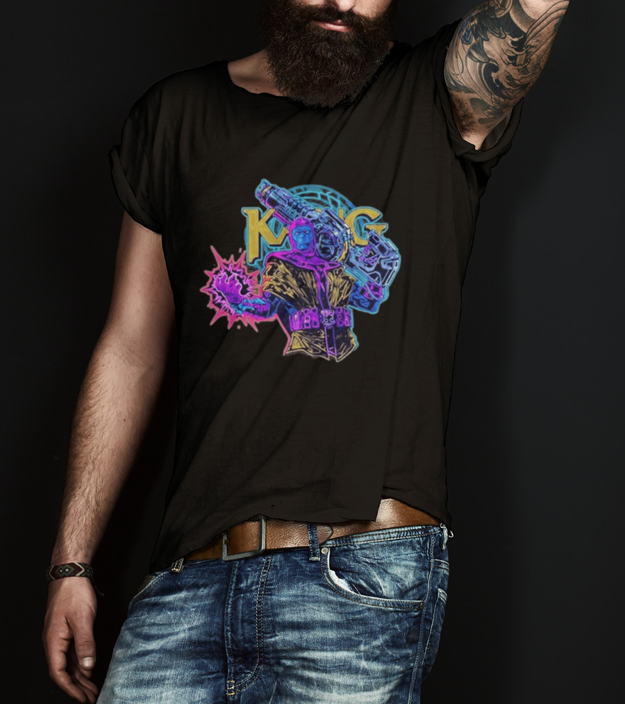 Kang The Conqueror Cinematic King Power Burst T-Shirt
