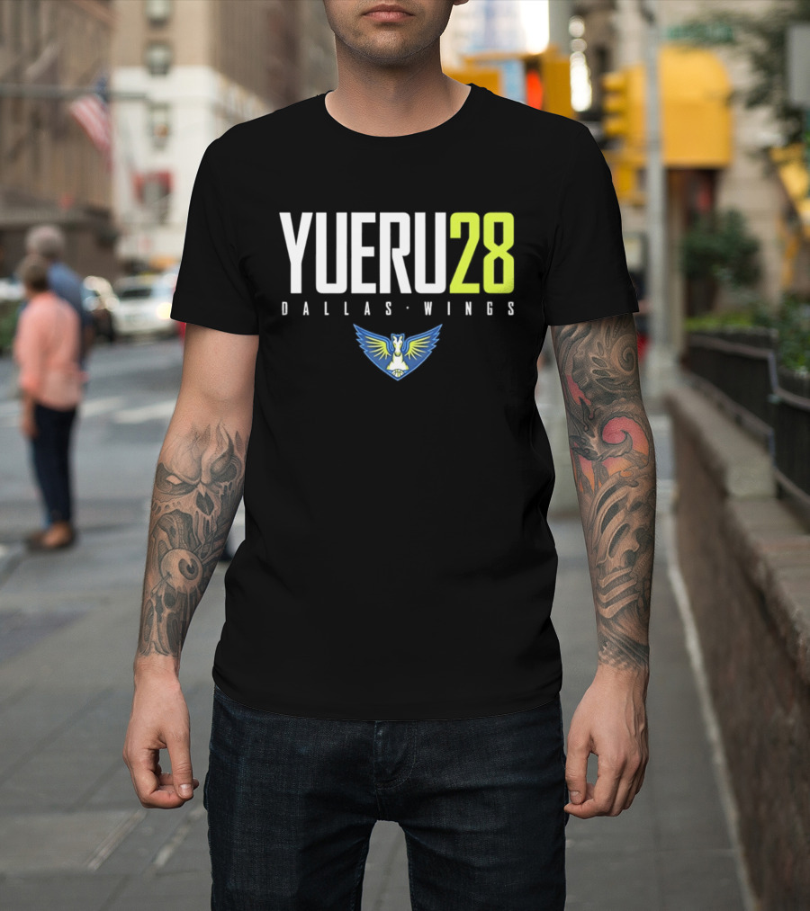 Yueru 28 Dallas Wings WNBA 2026 T-Shirt