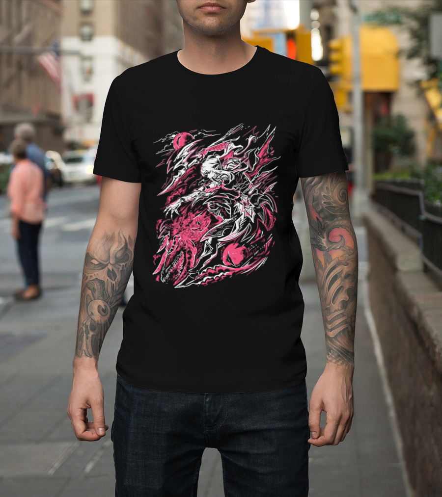 Dragon's Chosen Final Fantasy XIV Abstract Fantasy T-Shirt