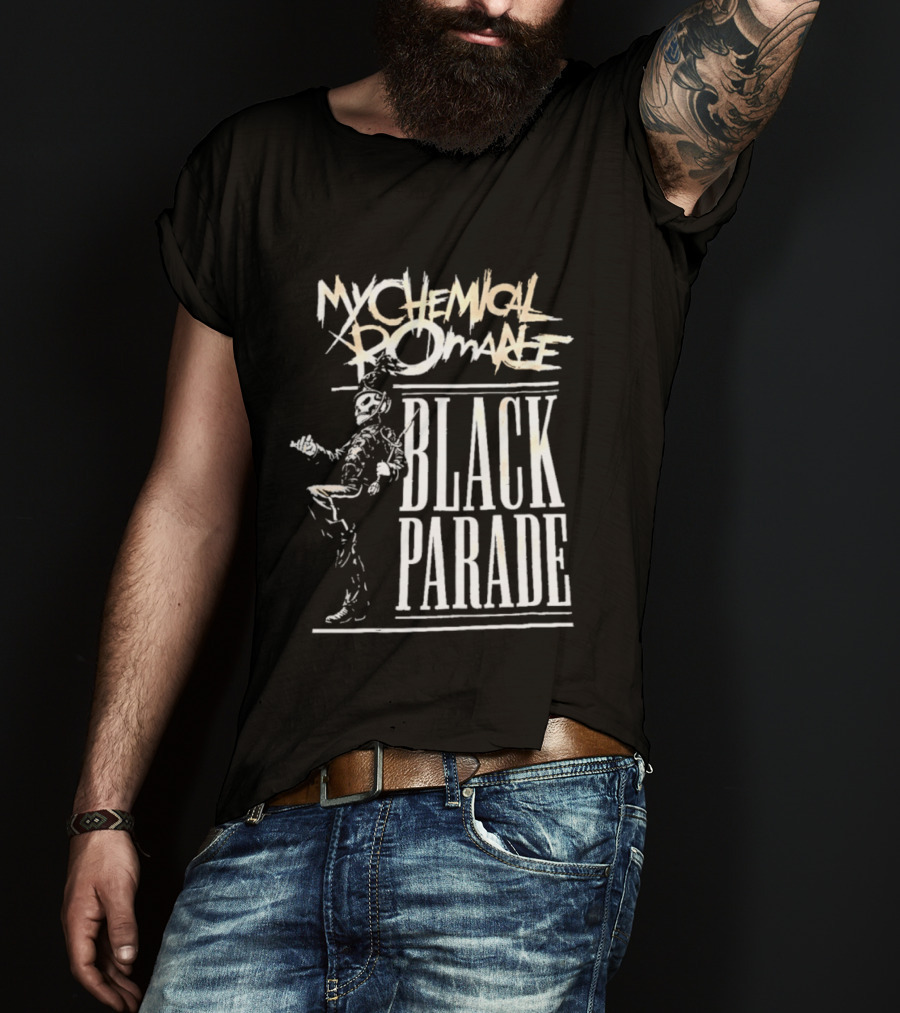 My Chemical Romance Black Parade Skeleton Marching Band T-Shirt
